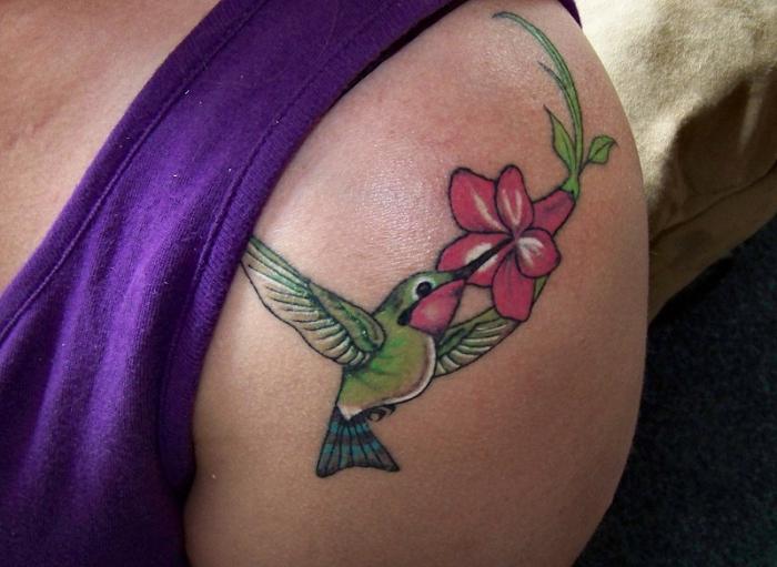 Tattoo "Hummingbirds" - ljepota na tijelu