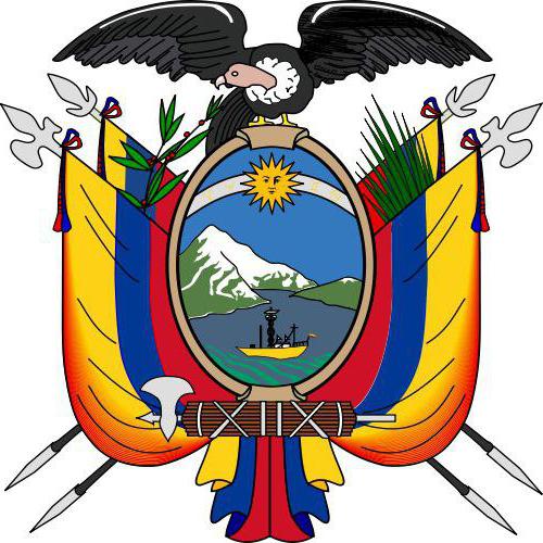Zastava Ekvadora i njezin grb