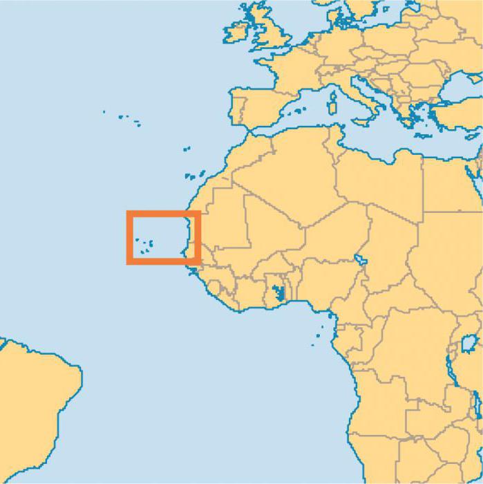 Otok Cape Verde ili Cape Verde