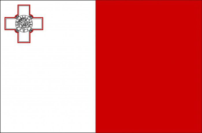 Malta: zastava i njegova povijest